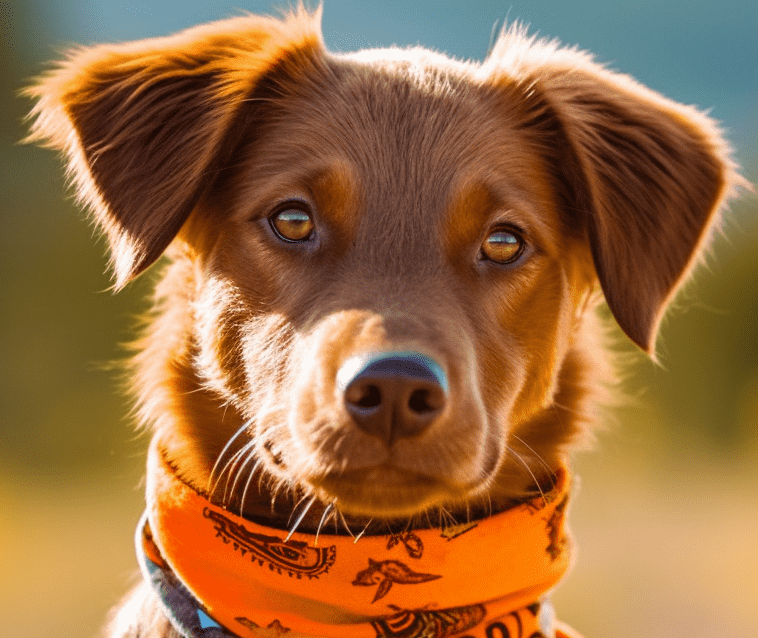 Beautiful view of Crumbled Fabric Safety For Huggable Dogs