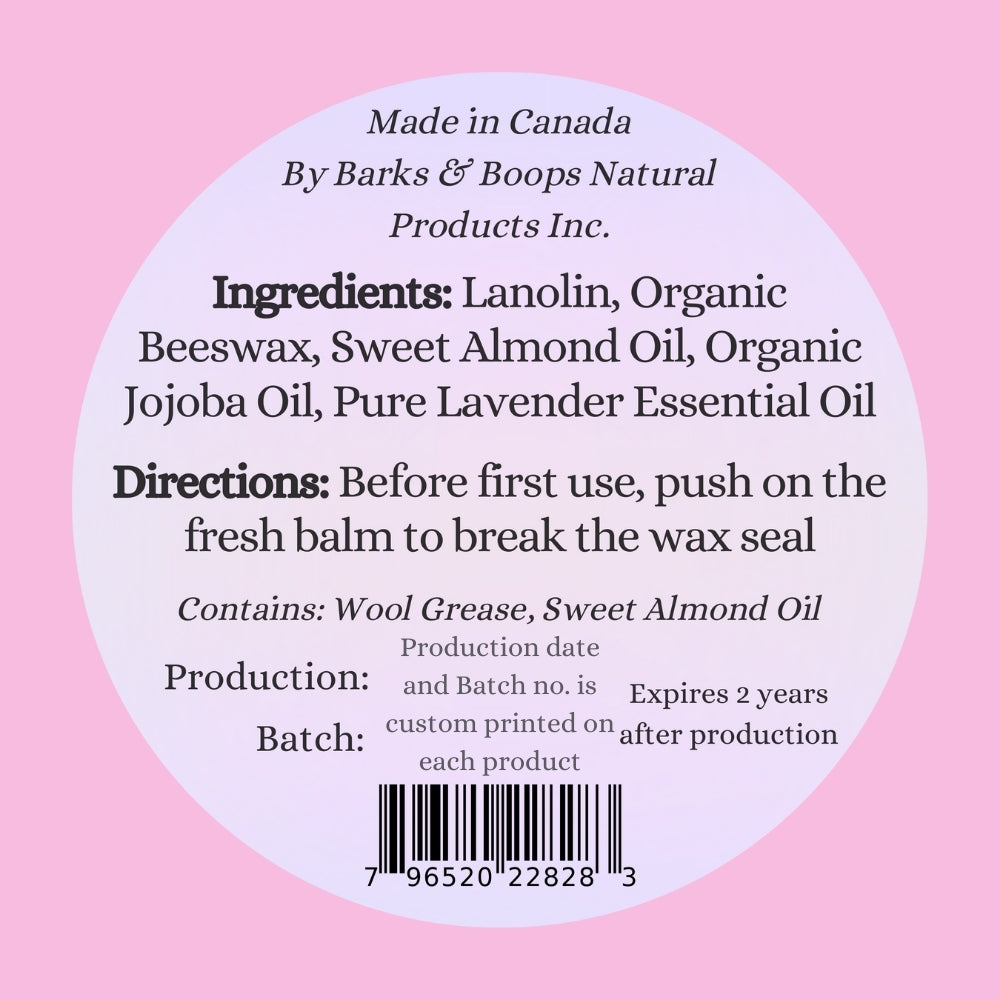Barrier Booster - Nose & Paw Balm - Lavender
