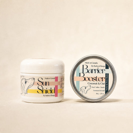 Summer Skin Duo for Dogs | Sun Barrier + Nose & Paw Balm