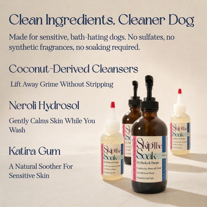 Skip The Soak — Cream-to-Foam Dog Cleanser