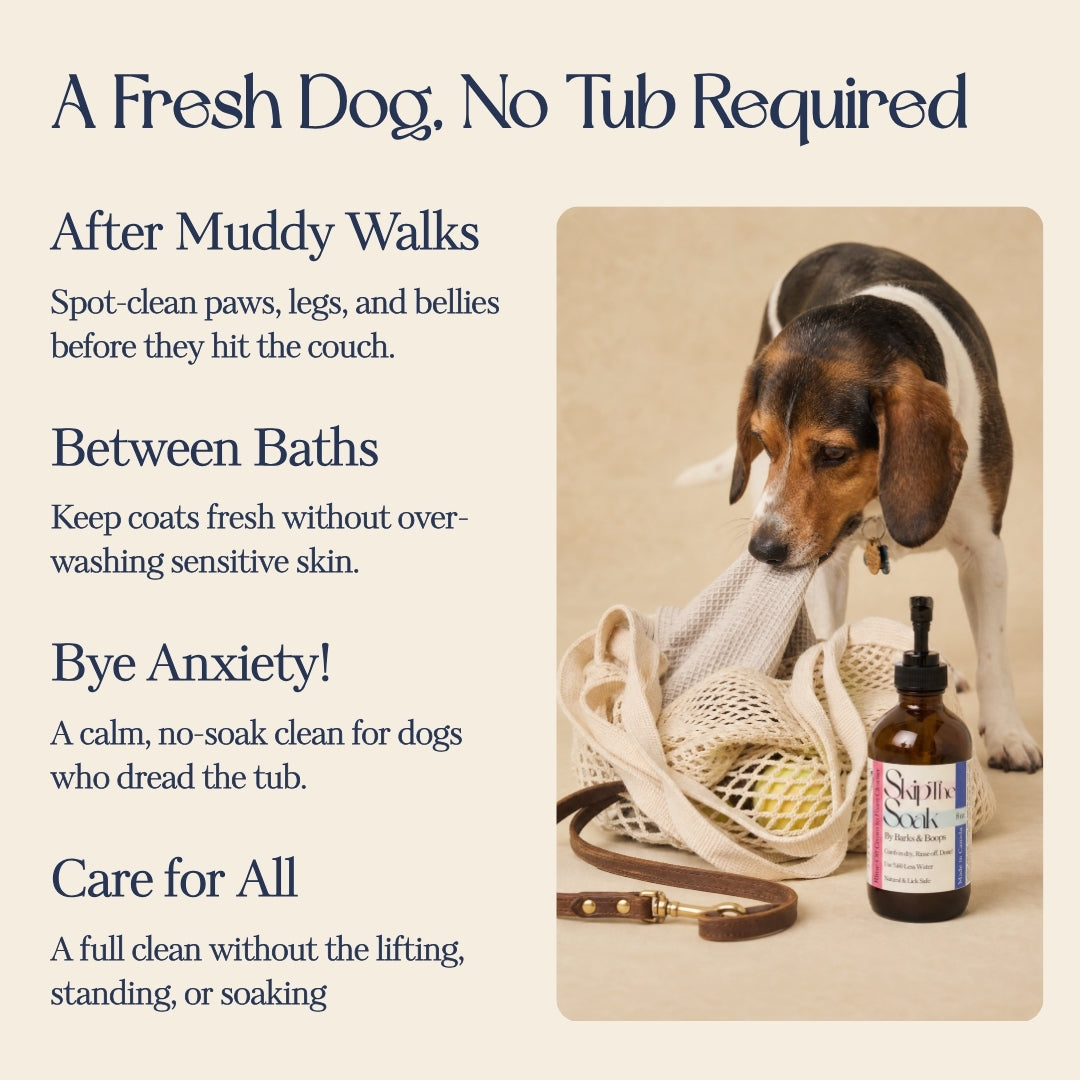 Skip The Soak — Cream-to-Foam Dog Cleanser